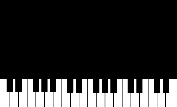 ピアノ　名刺１